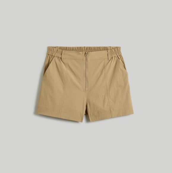 NWT Madewell Zip Front Tapered Shorts - Picture 13 of 13